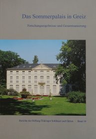 Berichtsheft_Bd.10_Das-Sommerpalais-Greiz_Cover