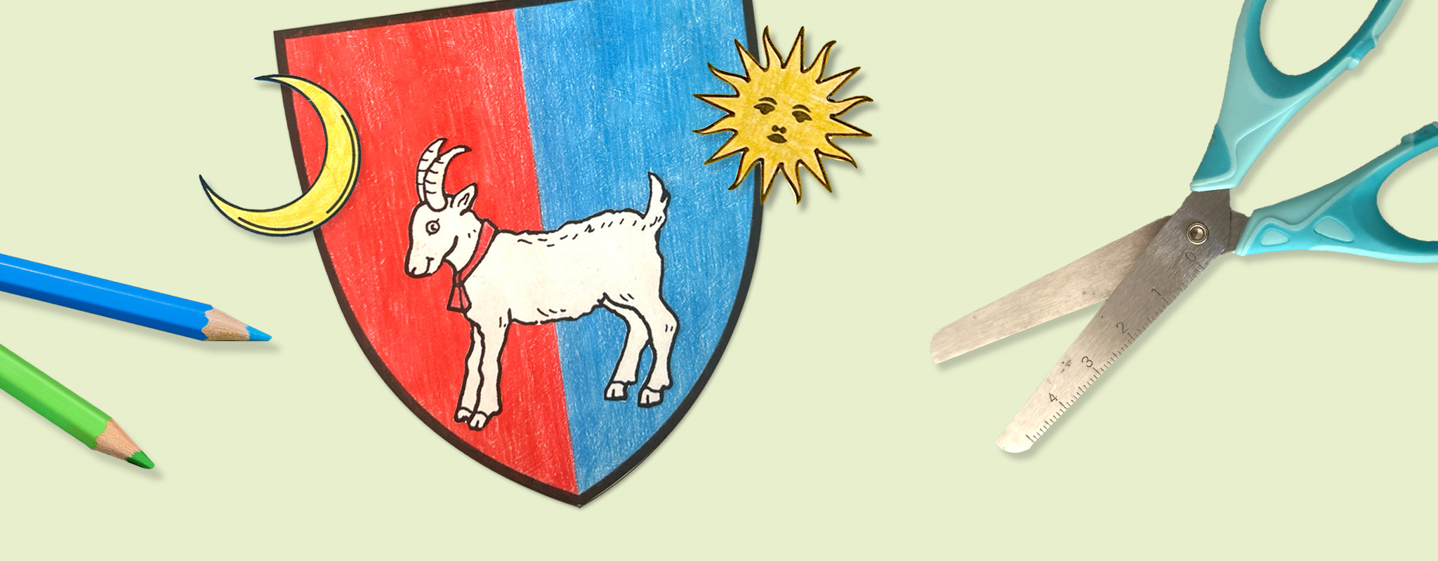 Ich gestalte mir mein Wappen